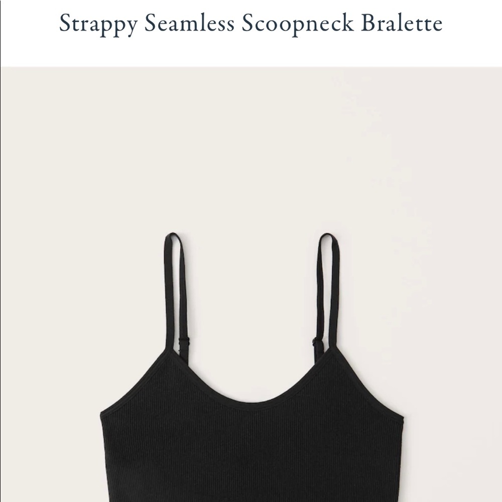 AF Strappy Seamless Scoopneck BRA